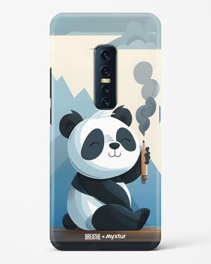 Pencil Panda Pal [BREATHE] Hard Case Phone Cover (Vivo)