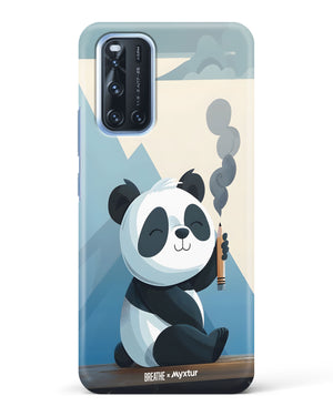 Pencil Panda Pal [BREATHE] Hard Case Phone Cover (Vivo)