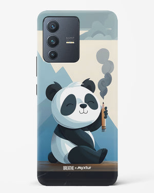 Pencil Panda Pal [BREATHE] Hard Case Phone Cover (Vivo)