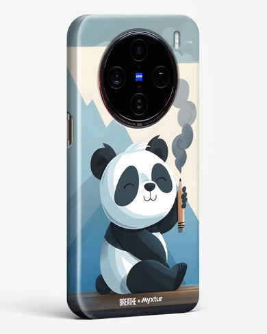 Pencil Panda Pal [BREATHE] Hard Case Phone Cover (Vivo)