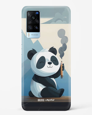 Pencil Panda Pal [BREATHE] Hard Case Phone Cover (Vivo)