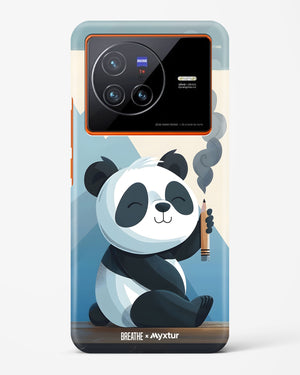 Pencil Panda Pal [BREATHE] Hard Case Phone Cover (Vivo)