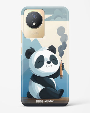Pencil Panda Pal [BREATHE] Hard Case Phone Cover (Vivo)