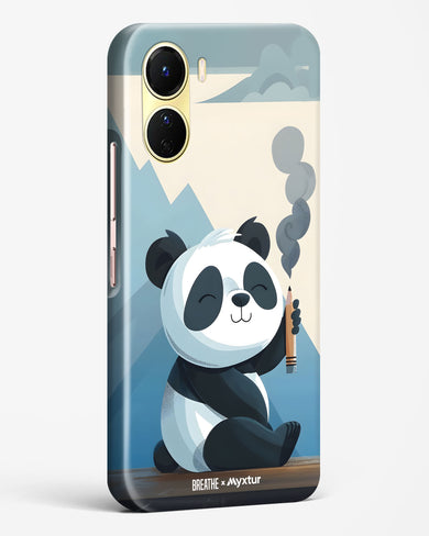 Pencil Panda Pal [BREATHE] Hard Case Phone Cover (Vivo)