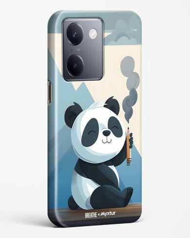 Pencil Panda Pal [BREATHE] Hard Case Phone Cover (Vivo)