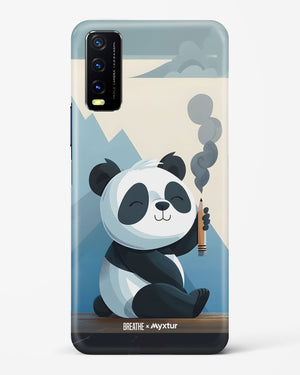 Pencil Panda Pal [BREATHE] Hard Case Phone Cover (Vivo)