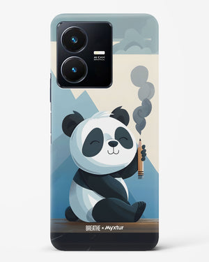 Pencil Panda Pal [BREATHE] Hard Case Phone Cover (Vivo)