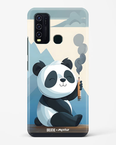 Pencil Panda Pal [BREATHE] Hard Case Phone Cover (Vivo)