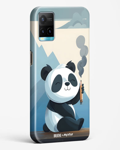 Pencil Panda Pal [BREATHE] Hard Case Phone Cover (Vivo)