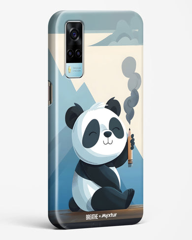 Pencil Panda Pal [BREATHE] Hard Case Phone Cover (Vivo)