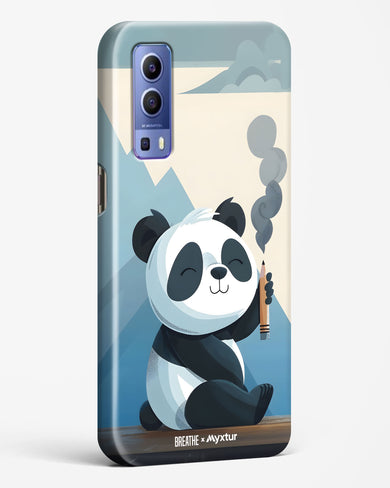 Pencil Panda Pal [BREATHE] Hard Case Phone Cover (Vivo)