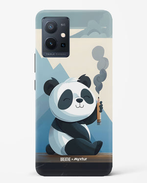 Pencil Panda Pal [BREATHE] Hard Case Phone Cover (Vivo)