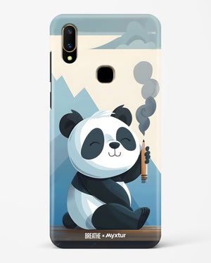 Pencil Panda Pal [BREATHE] Hard Case Phone Cover (Vivo)