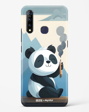Pencil Panda Pal [BREATHE] Hard Case Phone Cover (Vivo)