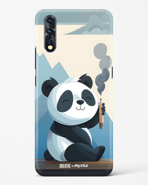 Pencil Panda Pal [BREATHE] Hard Case Phone Cover (Vivo)