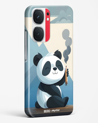 Pencil Panda Pal [BREATHE] Hard Case Phone Cover (Vivo)