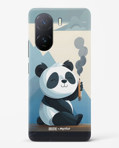 Pencil Panda Pal [BREATHE] Hard Case Phone Cover (Vivo)