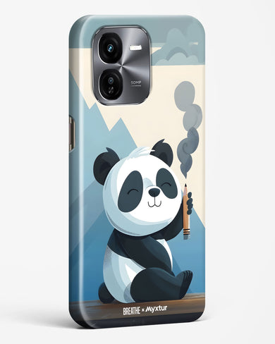 Pencil Panda Pal [BREATHE] Hard Case Phone Cover (Vivo)