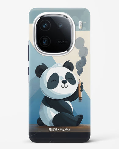 Pencil Panda Pal [BREATHE] Hard Case Phone Cover (Vivo)