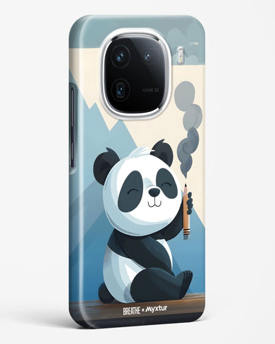 Pencil Panda Pal [BREATHE] Hard Case Phone Cover (Vivo)