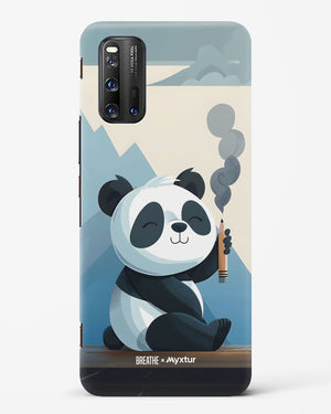 Pencil Panda Pal [BREATHE] Hard Case Phone Cover (Vivo)