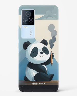 Pencil Panda Pal [BREATHE] Hard Case Phone Cover (Vivo)