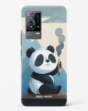 Pencil Panda Pal [BREATHE] Hard Case Phone Cover (Vivo)