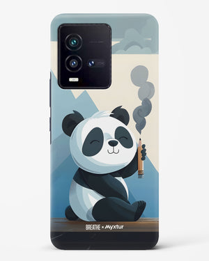 Pencil Panda Pal [BREATHE] Hard Case Phone Cover (Vivo)