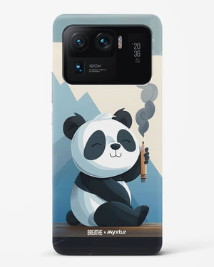 Pencil Panda Pal [BREATHE] Hard Case Phone Cover (Xiaomi)