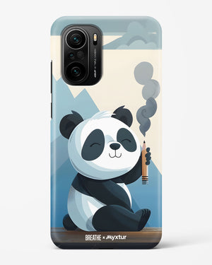 Pencil Panda Pal [BREATHE] Hard Case Phone Cover (Xiaomi)