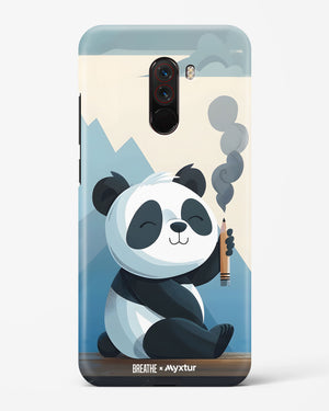 Pencil Panda Pal [BREATHE] Hard Case Phone Cover (Xiaomi)