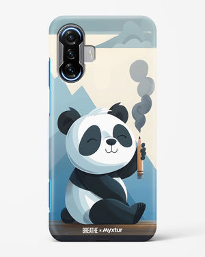 Pencil Panda Pal [BREATHE] Hard Case Phone Cover (Xiaomi)