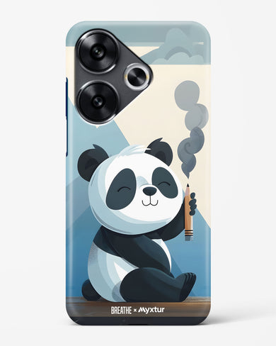 Pencil Panda Pal [BREATHE] Hard Case Phone Cover (Xiaomi)