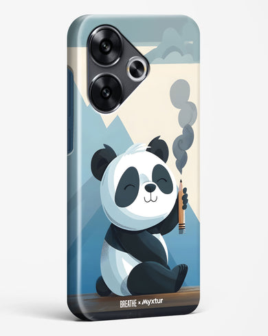 Pencil Panda Pal [BREATHE] Hard Case Phone Cover (Xiaomi)