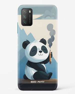 Pencil Panda Pal [BREATHE] Hard Case Phone Cover (Xiaomi)