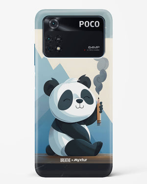 Pencil Panda Pal [BREATHE] Hard Case Phone Cover (Xiaomi)