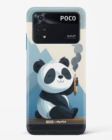 Pencil Panda Pal [BREATHE] Hard Case Phone Cover (Xiaomi)