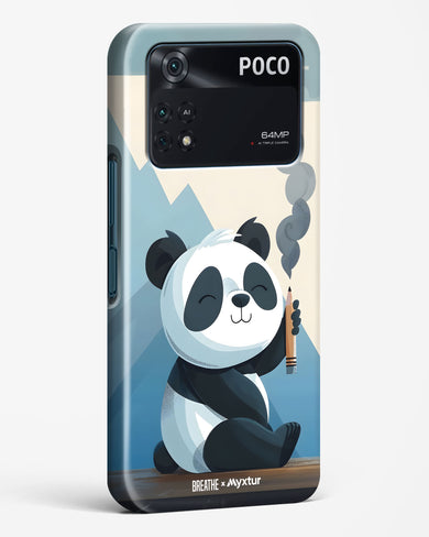 Pencil Panda Pal [BREATHE] Hard Case Phone Cover (Xiaomi)