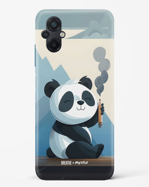 Pencil Panda Pal [BREATHE] Hard Case Phone Cover (Xiaomi)
