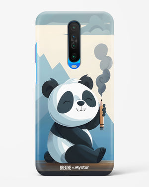 Pencil Panda Pal [BREATHE] Hard Case Phone Cover (Xiaomi)