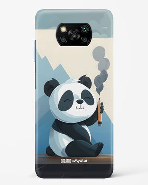 Pencil Panda Pal [BREATHE] Hard Case Phone Cover (Xiaomi)