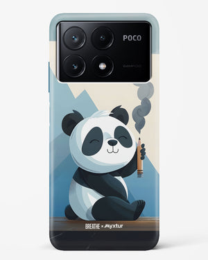 Pencil Panda Pal [BREATHE] Hard Case Phone Cover (Xiaomi)