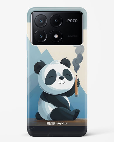 Pencil Panda Pal [BREATHE] Hard Case Phone Cover (Xiaomi)
