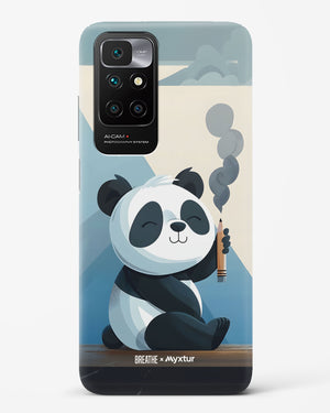 Pencil Panda Pal [BREATHE] Hard Case Phone Cover (Xiaomi)