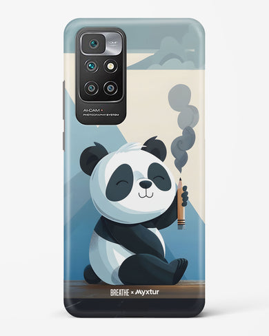 Pencil Panda Pal [BREATHE] Hard Case Phone Cover (Xiaomi)