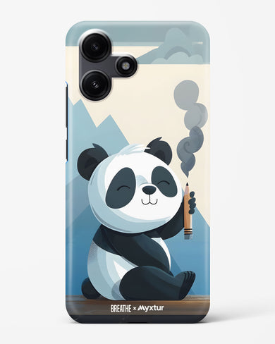 Pencil Panda Pal [BREATHE] Hard Case Phone Cover (Xiaomi)
