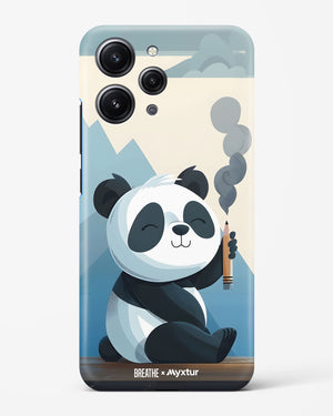 Pencil Panda Pal [BREATHE] Hard Case Phone Cover (Xiaomi)