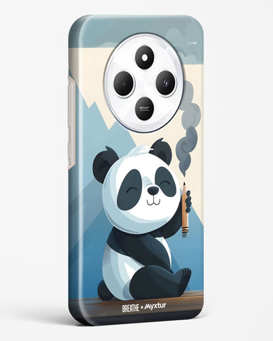 Pencil Panda Pal [BREATHE] Hard Case Phone Cover (Xiaomi)
