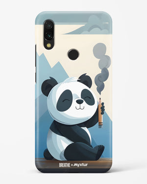 Pencil Panda Pal [BREATHE] Hard Case Phone Cover (Xiaomi)