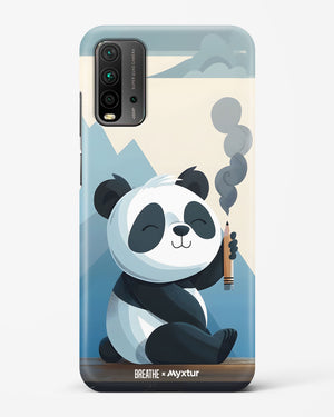 Pencil Panda Pal [BREATHE] Hard Case Phone Cover (Xiaomi)